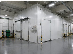 Câmara frigorífica instalada pela Invernia — obra 1